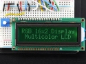 Display LCD HD44780 - 16x2 RGB on black - Adafruit 399